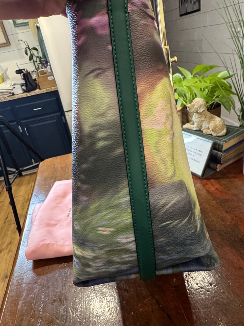 kate spade x Disney Bambi Print Tote with Green Handles - Picture 4 of 14